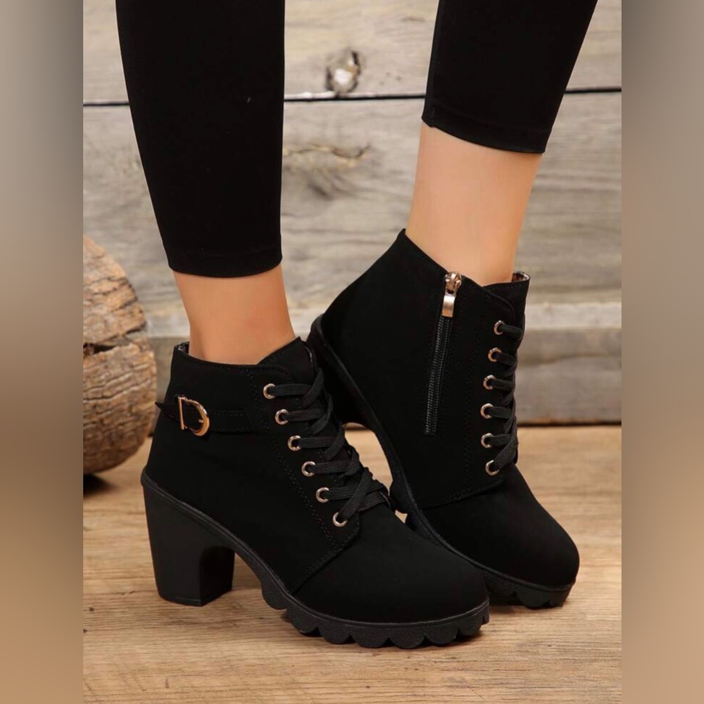 COPY - Cute combat boots with heel